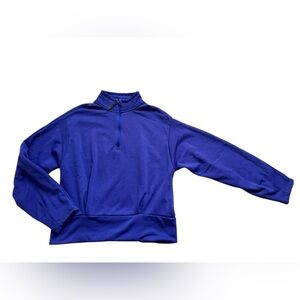 Athleta Altitude Polartec 1/2 zip pullover sweatshirt medium purple